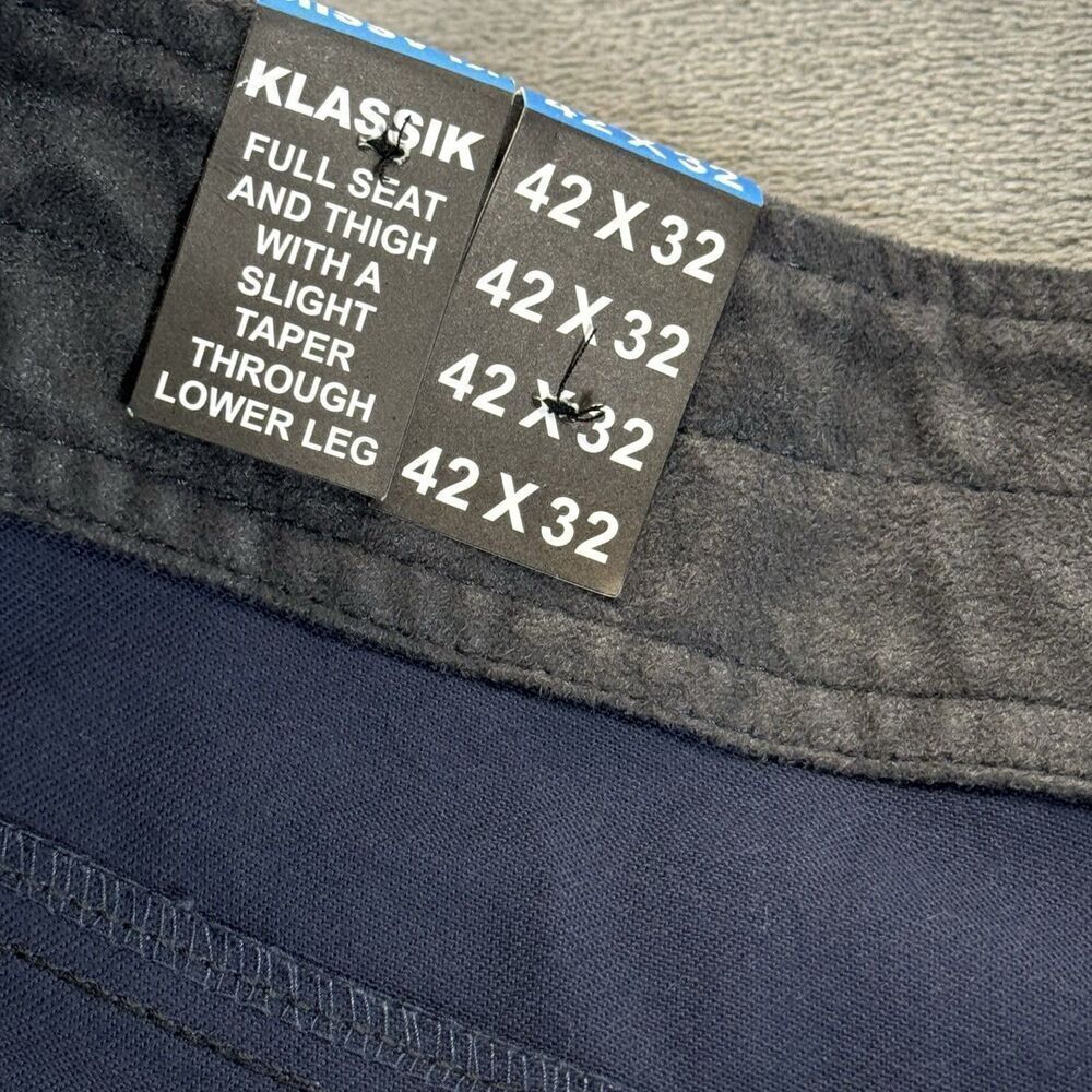NWT Kuhl Sz 42/32 Easy RYDR Pants Men's Mid Weight Euro Twill Black Ryder Kühl - Picture 14 of 16
